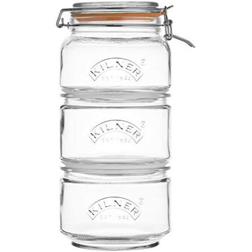 Kilner Stackable Storage Jar Set