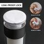 Airless Pump Bottle, Yebeauty Small Empty Pump Botte for Travel Reusable- 2 Pack, 15ml
