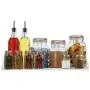 Elegant Home Quality 11 Peice Storage Hostess Set Clear Quality Glass Airtight