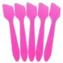Pana Brand 100 Pcs Spatules à Application Unique Rose pour Cosmétiques, Soins Visage, Crèmes et Masques – Idéales pour Mélanger et Échantillonner Pana Brand 100 Pcs Spatules à Application Unique Rose pour Cosmétiques, Soins Visage, Crèmes et Masques – Idéales pour Mélanger et Échantillonner