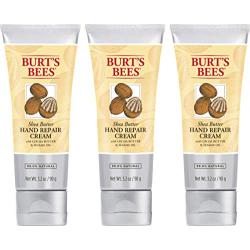 Burts Bees Shea Butter Hand Repair Cream - 3.2 Ounce Tube (Pack of 3)