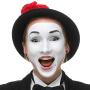Narwhal Novelties White Face Paint - Clown Halloween Makeup For Stage Or Halloween Face Paint- Face & Body White Paint (Small 3.4 Ounces)
