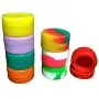 50Pcs Non-Stick Silicone Wax Dab Containers 5ml Multi Use Storage Jars Cream Emulsion Bottles Assorted Colors 50Pcs Non-Stick Silicone Wax Dab Containers 5ml Multi Use Storage Jars Cream Emulsion Bottles Assorted Colors