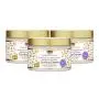 Crème de bouclage African Pride Moisture Miracle Beurre de Karité & Huile de Lin (3 unités) – Sculpte, Hydrate et Ajoute Brillance aux Boucles et Caresx Naturels, Hydrate et Définit, 354 ml