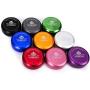 Stash Jar Herb Storage Container in Sturdy, Air Tight Aluminum from ONDAMOTA. 2.1" Wide, 1" High Holds 3.5 Gram. Keeps Fresh, Locks in Aroma. Conveniently Fits in Pocket (Green Haze)