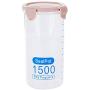 XINGPE Food Storage Containers with Lids Plastic Food Containers with Lids Snap Lock Storage Jars with Airtight Lids