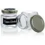 Mini Hexagon Glass Jars - 1.5 oz Set of 24 Glass Jars with Silver Caps with Chalkboard Labels and Marker - Perfect for Spices, Honey, Canning, Gifts and Crafts Mini Hexagon Glass Jars - 1.5 oz Set of 24 Glass Jars with Silver Caps with Chalkboard Labels and Marker - Perfect for Spices, Honey, Canning, Gifts and Crafts