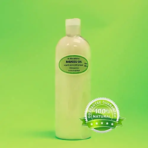 16 Oz Babassu Oil 100% Pure Organic Cold Pressed for Skin Hair Moisturizing 16 Oz Babassu Oil 100% Pure Organic Cold Pressed for Skin Hair Moisturizing