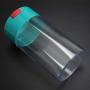 Plastic Vacuum Sealed Storage Jar Food Container For Coffee Beanstea,Clear,L