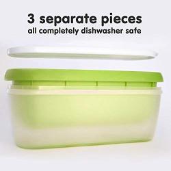 SUMO Homemade Ice Cream Containers: Insulated Tub. Dishwasher Safe. 1.5 Quart (1-Pack, Green)