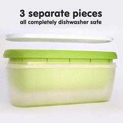 SUMO Homemade Ice Cream Containers: Insulated Tub. Dishwasher Safe. 1.5 Quart (1-Pack, Green)