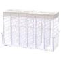 Ruila Acrylic Transparent Seasoning Jar Salt And Pepper Storage Container 6 Sets