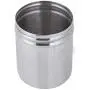 Bocal de Rangement Alimentaire, Acier Inoxydable 304 Scellé Portable pour Thé, Café, Graines (Petit)