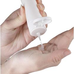 3Pcs 400ml Empty Refillable Clear Plastic Soft Tube Squeeze Bottle With Flip Cap Travel Bottle Makeup Cosmetic Toiletries Packing Storage Containers for Shampoo Body Wash Toner Lotion