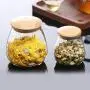 BESTONZON Mushroom Shape Glass Jar with Airtight Seal Bamboo Lid Grain Canister Sealed Food Storage Container for Loose Tea Coffee Bean Cookies(800ml) BESTONZON Mushroom Shape Glass Jar with Airtight Seal Bamboo Lid Grain Canister Sealed Food Storage Container for Loose Tea Coffee Bean Cookies(800ml)