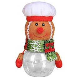 DONGXIEHYS Christmas Candy Jar Storage Bottle for Kids Gifts Santa Bag Child Sweet Christmas Candy and Cookie Box (D, 1 PC)