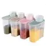 Storage Tank PP Plastic Food Storage Sealed Storage Box (Color : A)