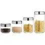 Dressed Kitchen or Bathroom Storage Jar by Marcel Wanders for Alessi (Set of 4)