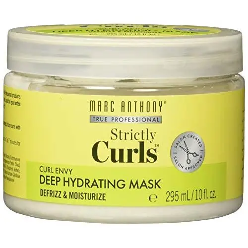 Marc Anthony Strictly Curls Deep Hydrating Mask 10 Ounce Tub, Deep Hydration Treatment for Curly Hair