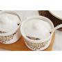 Mini Spice Jars Ceramic seasoning jar set of European kitchen supplies
