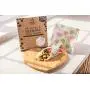 Reusable Beeswax Food Wraps | Assorted 4 Pack - S, M & L (Includes XL Bread Wrap) Reusable Organic Eco Friendly Natural Storage Alternative to Plastic. Wax wraps with Jojoba Oil | Kiwi & Watermelon