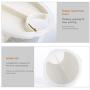 Yotaini 4 Compartment Plastic Dry Food Storage Container With Sealing Lid For Cereals, Nuts, Snacks, Pet Food, Etc.
