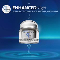 Pure Biology Night Cream Face Moisturizer with Retinol, Hyaluronic Acid & Breakthrough Anti Aging, Anti Wrinkle Complexes – Face & Neck Skin Care for Men & Women, All Skin Types