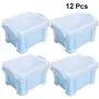 Stockage en plastique Amosfun pour bonbons gâteaux collations cadeaux fêtes 12 pièces (Bleu) Stockage en plastique Amosfun pour bonbons gâteaux collations cadeaux fêtes 12 pièces (Bleu)