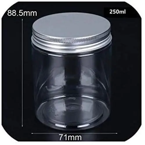 1Pc 30 250Ml Aluminum Cap Cosmetic Tin Pot Lip Balm Jar Containers Oil Wax Empty Transparent Sample Bottle Container,250Ml 1Pc 30 250Ml Aluminum Cap Cosmetic Tin Pot Lip Balm Jar Containers Oil Wax Empty Transparent Sample Bottle Container,250Ml