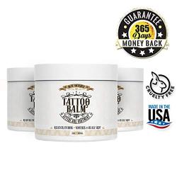 Premium Tattoo Aftercare Healing Balm Ointment - Ink Scribd - Relieves Itching, Soothes, Heals - Tattoo Intensifying Cream with All Natural and Anti-inflammatory Herbal Ingredients - Tattoo Care (2oz)