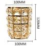 JUSTDOLIFE Candle Holder Fashion Crystal Decorative Table Centerpiece Wedding Supplies