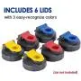 6 Pack of Flip Cap Mason Jar Lids with Leak-proof & Airtight Seal and Easy Pour Spout - REGULAR MOUTH 6 Pack of Flip Cap Mason Jar Lids with Leak-proof & Airtight Seal and Easy Pour Spout - REGULAR MOUTH