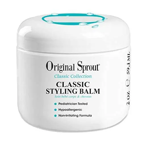 Original Sprout Natural Styling Balm. Nicht-toxische, feste Haaregel-Packung à 2 Unzen. (Verpackung kann abweichen)