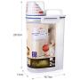 Kitchen Food Storage Jar Airtight Food Storage Kitchen glass jar moisture-proof home multi-purpose jam bottle cruet Sealed moisture-proof rice barrel rice box