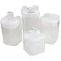 vinmax Kitchen Canister Set 4 packs Bottles for Coffee/Tea/Milk Powder/Spice Vacuum Storage Tank Jars vinmax Kitchen Canister Set 4 packs Bottles for Coffee/Tea/Milk Powder/Spice Vacuum Storage Tank Jars