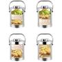 Thermos Food Jar 1800ml High-capacity Thermos Stainless Food Flask Double Vacuum Insulation Lifting Pot Portable