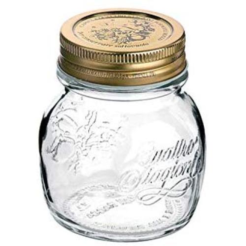 Sealed Storage Jar Food Grains Moisture-proof Transparent Glass Bottle Honey Jam Coffee Seal Storage Cans DELICATEWNN (Capacity : 150ml)