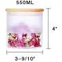 Bocal en verre borosilicate résistant à l'acide 1 pièce, 550 ml, avec couvercle étanche, idéal pour le stockage de thé, du café, des grains, des biscuits, de la farine, du sucre, des épices. Bocal en verre borosilicate résistant à l'acide 1 pièce, 550 ml, avec couvercle étanche, idéal pour le stockage de thé, du café, des grains, des biscuits, de la farine, du sucre, des épices.