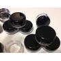 Pack of 10 Cosmetic Empty Jar Pot Eyeshadow Makeup Face Cream Container