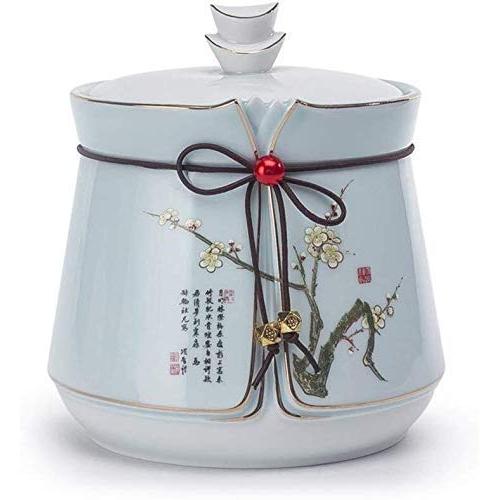 Contenant en céramique ETERLY pour thé, café, épices – 2 pièces – C 15x14cm (6x6 pouces) Contenant en céramique ETERLY pour thé, café, épices – 2 pièces – C 15x14cm (6x6 pouces)