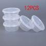 YJYdada 12 Pc Slime Storage Containers Foam Ball Storage Cups Containers With Lids