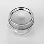 Mini Mason Jars Round 4 oz - Small Canning Glass Jars with Lids - 16 Pack Cute Jars with 40 Labels & Chalk Marker, Clear Containers for your Candy, Jelly, Overnight Oats, Yogurt, Honey & Baby Food