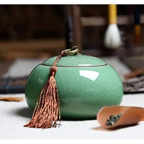 Bouteilles et Pots de Conservation Style Chinois, Boîtes à Thé en Céramique, Pots à Thé, Boîtes à Sucre et Café avec Couvercle, Boîte en Porcelaine pour Thé en Sachet – HUDITOOLS (1 PC) Bouteilles et Pots de Conservation Style Chinois, Boîtes à Thé en Céramique, Pots à Thé, Boîtes à Sucre et Café avec Couvercle, Boîte en Porcelaine pour Thé en Sachet – HUDITOOLS (1 PC)