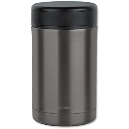 Conteneur Alimentaire Double-Mur Acier Inoxydable 18/8 9684AT 480 ml Gris Titane – Isosteel Conteneur Alimentaire Double-Mur Acier Inoxydable 18/8 9684AT 480 ml Gris Titane – Isosteel