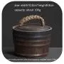 Old Type Tea Storage Jar Ceramic Coarse Pottery Cylinder Seal Box With Lid,B Old Type Tea Storage Jar Ceramic Coarse Pottery Cylinder Seal Box With Lid,B