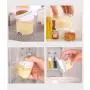 Kitchen Clear Acrylic Seasoning Box Set, 5 Piece Condiment Jar With Perforated Lid Portable Spice Storage Canister-a