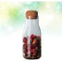 Bocal en verre TOPBATHY avec couvercle en bois étanche, 300ml - Idéal pour le sucre, les épices, le thé, le café. Bocal en verre TOPBATHY avec couvercle en bois étanche, 300ml - Idéal pour le sucre, les épices, le thé, le café.