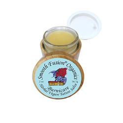 Tattoo You Aftercare, Vegan, 2 Ounce, Stretching Ear Balm, Piercing Aftercare, Bamboo Glass Jar