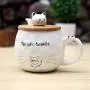 New Design Cat And Fish Animal Ceramic Mug With Spoon Wooden Cover Creative Coffee, Canister With Spoon - Vintage Ceramic Condiment Spoon, Rustic Spoon, Vintage Wooden Spoons, Spoon Wall Decor New Design Cat And Fish Animal Ceramic Mug With Spoon Wooden Cover Creative Coffee, Canister With Spoon - Vintage Ceramic Condiment Spoon, Rustic Spoon, Vintage Wooden Spoons, Spoon Wall Decor