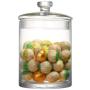 Handmade Lead Free Glass Jar Kitchen Food Bulk Container Set For Spices Dried Fruit Storage Can Salad Bowl Box,380Ml